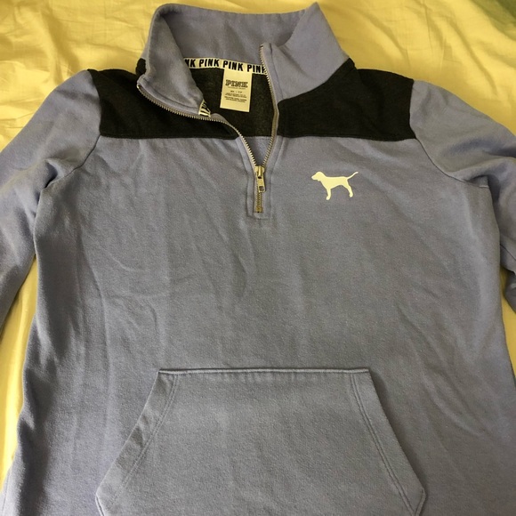 PINK quarter zip - Picture 1 of 3